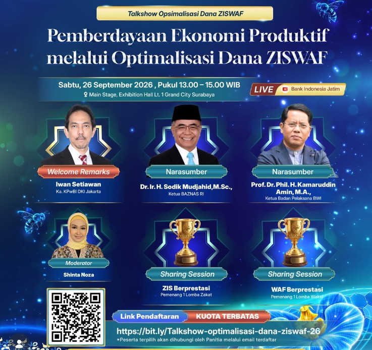 Talkshow : Optimalisasi Dana ZISWAF